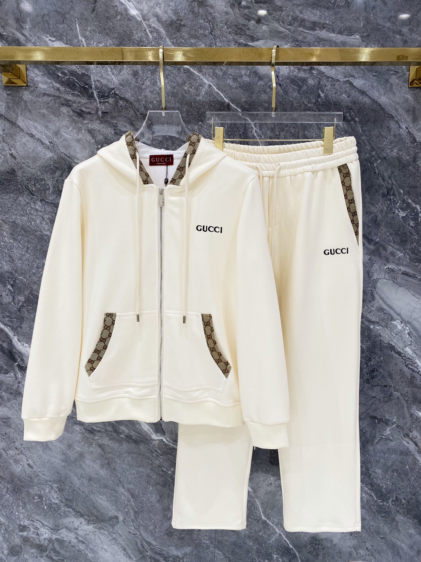 Cheap Gucci Tracksuits for Men in 216148, $105 USD- [IB216148] - Replica Gucci Tracksuits for Men