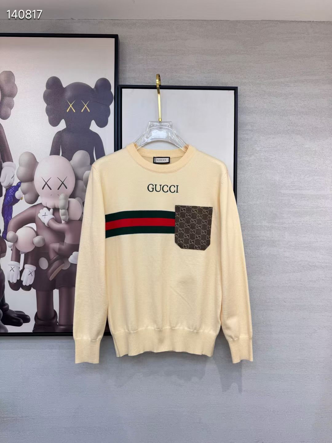 Cheap Gucci Sweaters for Men in 216154, $58 USD- [IB216154] - Replica Gucci Sweaters for Men
