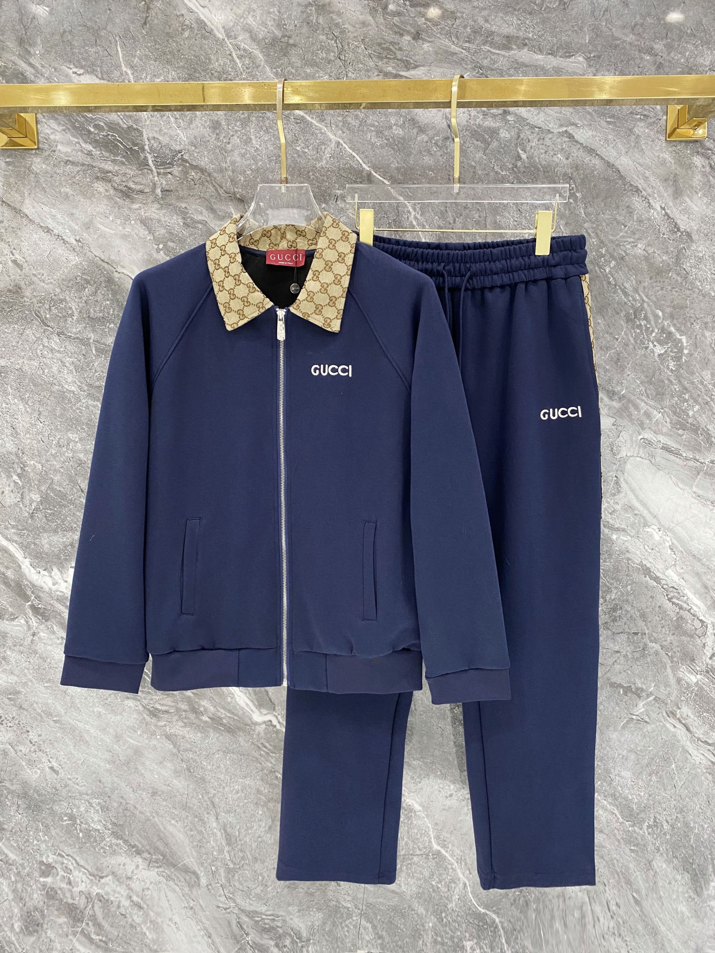 Cheap Gucci Tracksuits for Men in 216160, $105 USD- [IB216160] - Replica Gucci Tracksuits for Men
