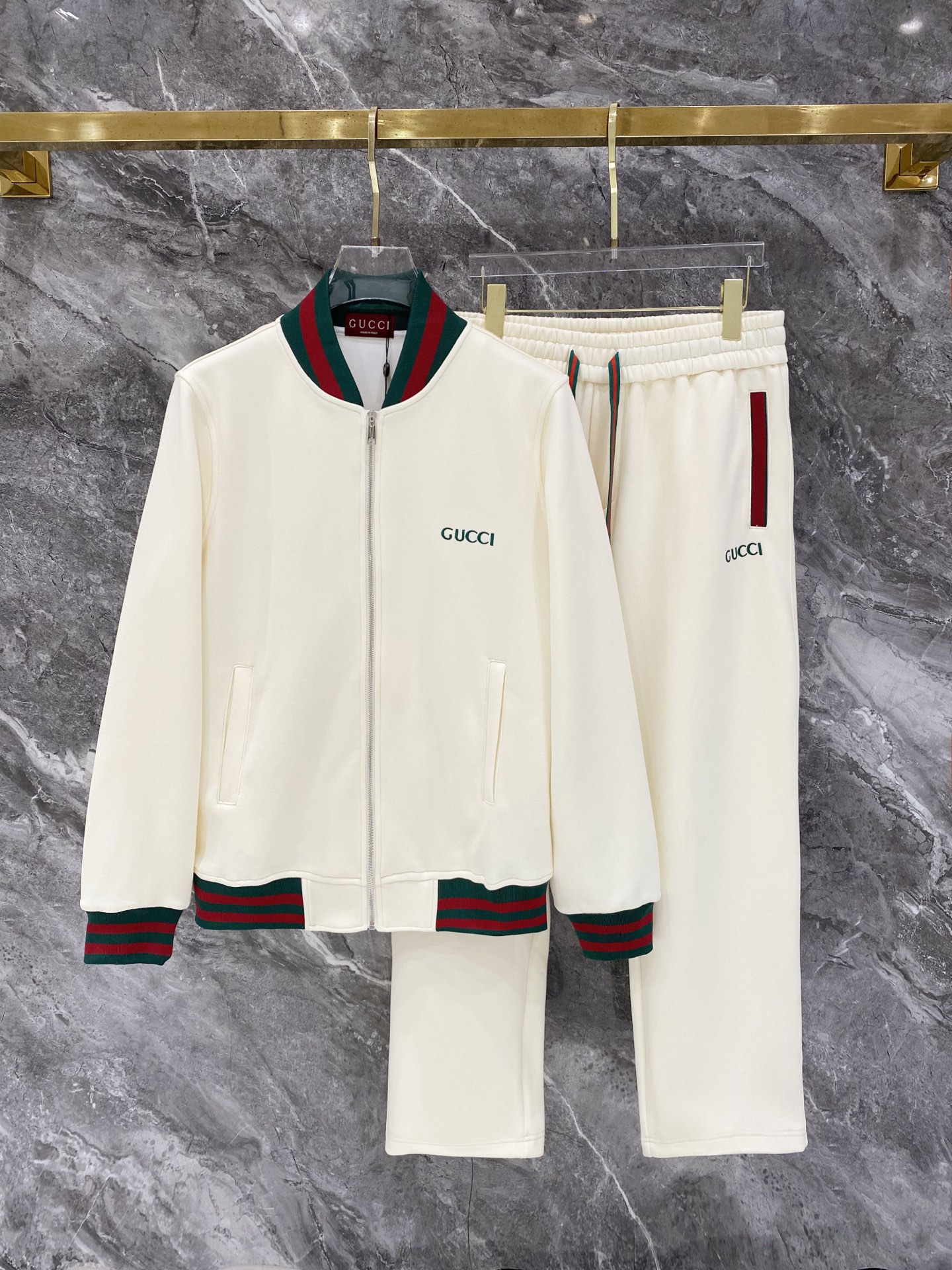 Cheap Gucci Tracksuits for Men in 216163, $105 USD- [IB216163] - Replica Gucci Tracksuits for Men