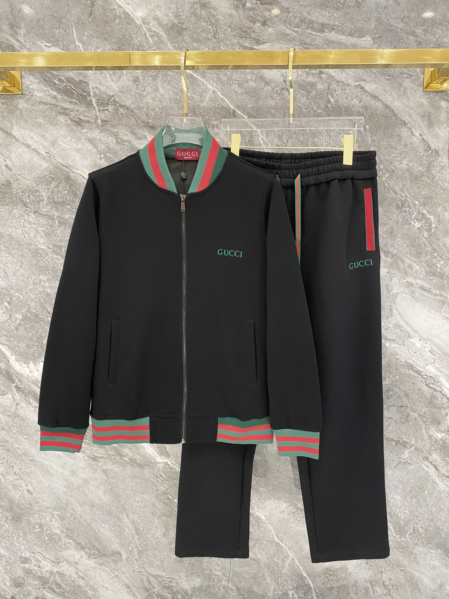 Cheap Gucci Tracksuits for Men in 216164, $105 USD- [IB216164] - Replica Gucci Tracksuits for Men