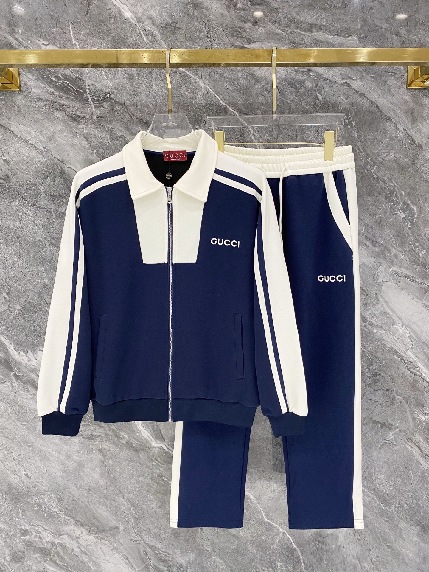 Cheap Gucci Tracksuits for Men in 216166, $105 USD- [IB216166] - Replica Gucci Tracksuits for Men
