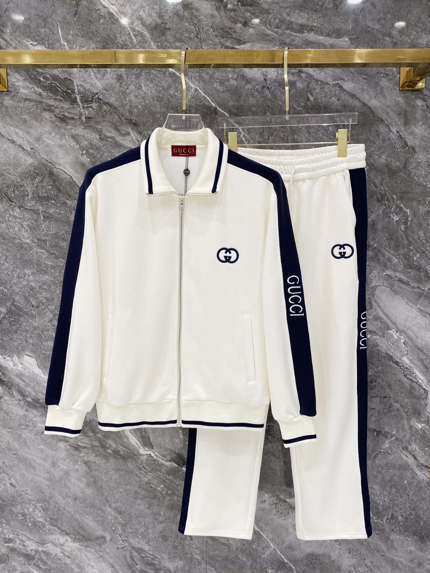 Cheap Gucci Tracksuits for Men in 216170, $105 USD- [IB216170] - Replica Gucci Tracksuits for Men