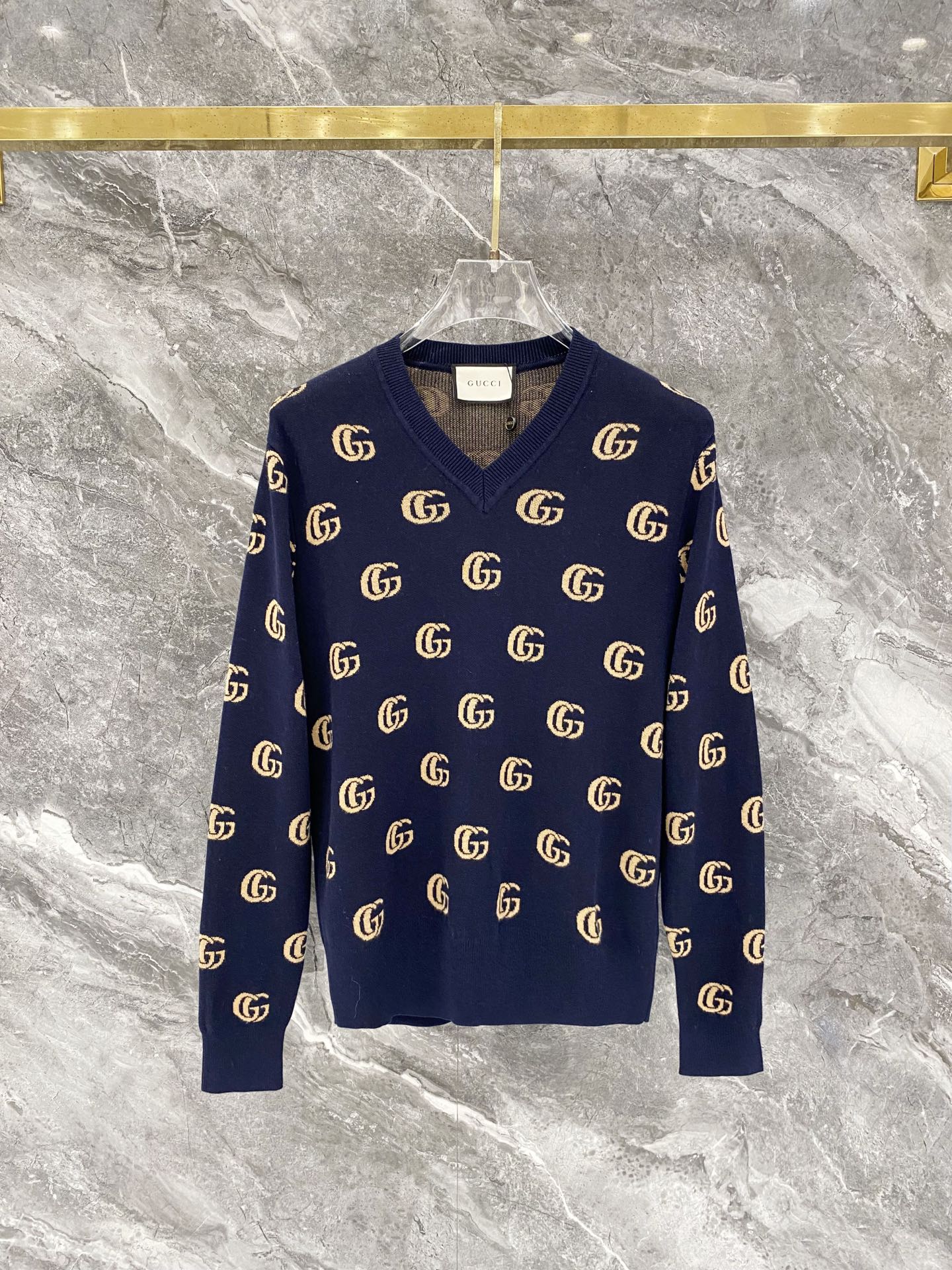 Cheap Gucci Sweaters for Men in 216172, $105 USD- [IB216172] - Replica Gucci Sweaters for Men