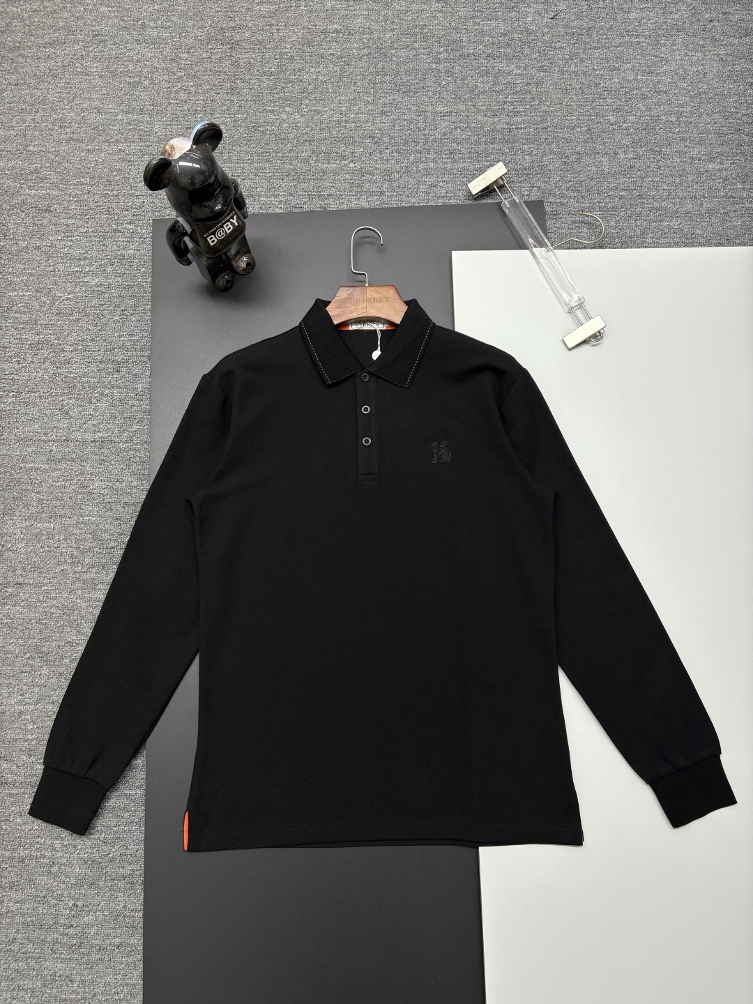Cheap Hernes Long-Sleeved Polo T-Shirts for Men in 216201, $40 USD- [IB216201] - Replica Hernes Long-Sleeved Polo T-Shirts for Men