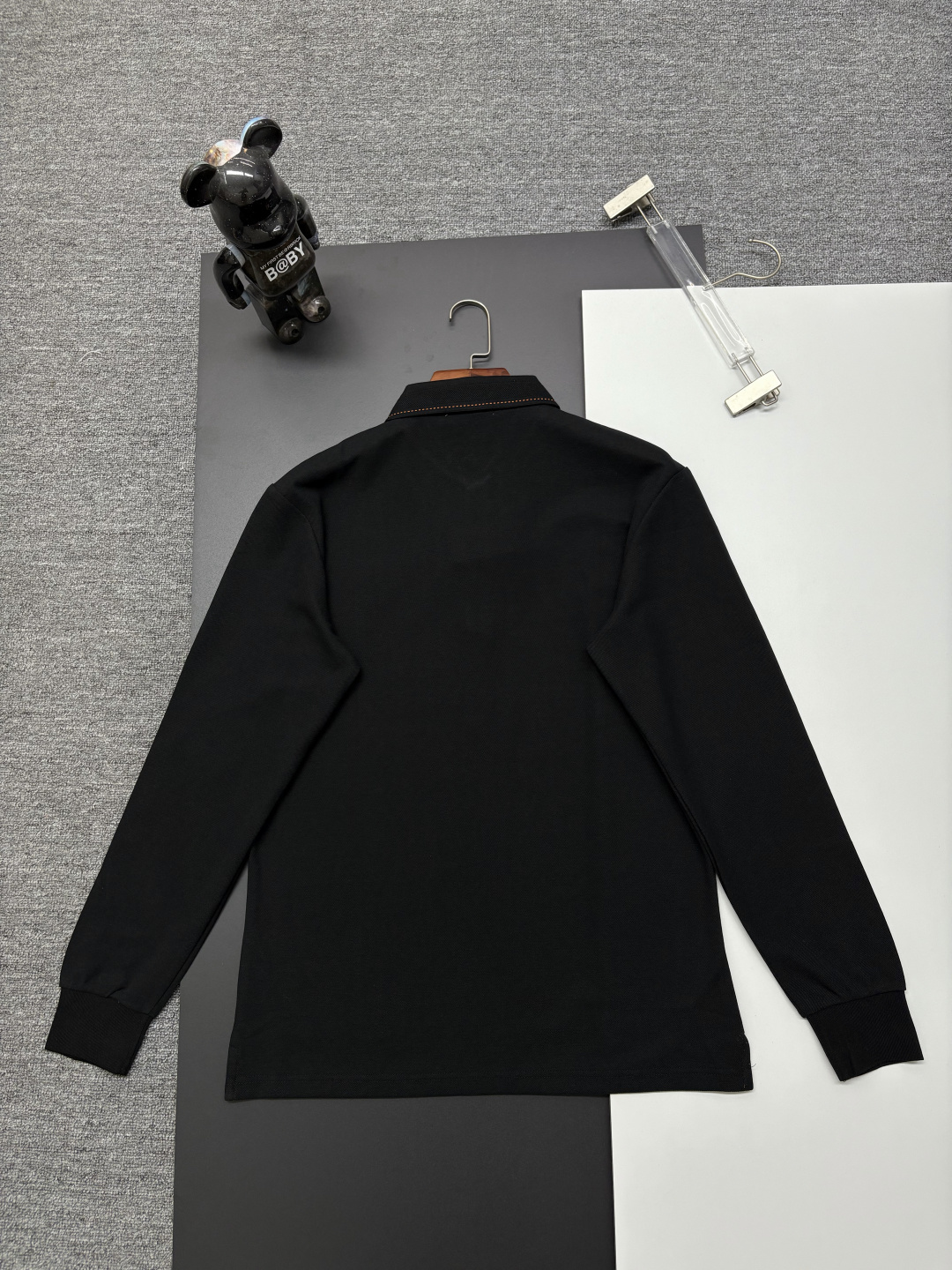 Cheap Hernes Long-Sleeved Polo T-Shirts for Men in 216201, $40 USD- [IB216201] - Replica Hernes Long-Sleeved Polo T-Shirts for Men