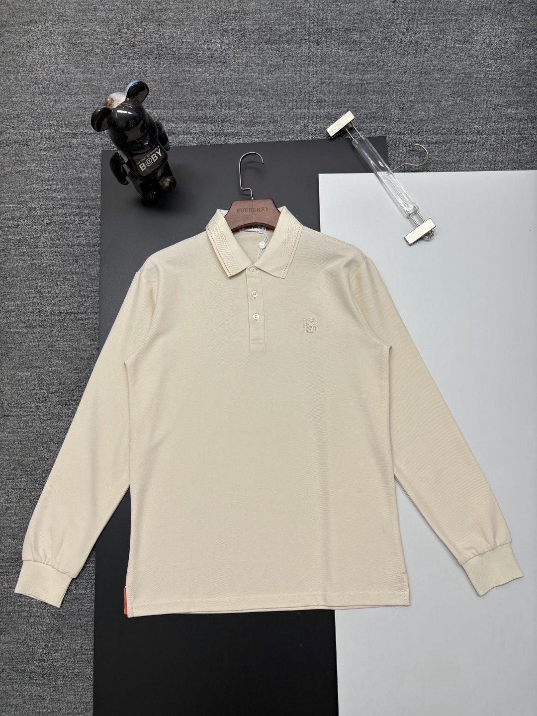 Cheap Hernes Long-Sleeved Polo T-Shirts for Men in 216204, $40 USD- [IB216204] - Replica Hernes Long-Sleeved Polo T-Shirts for Men