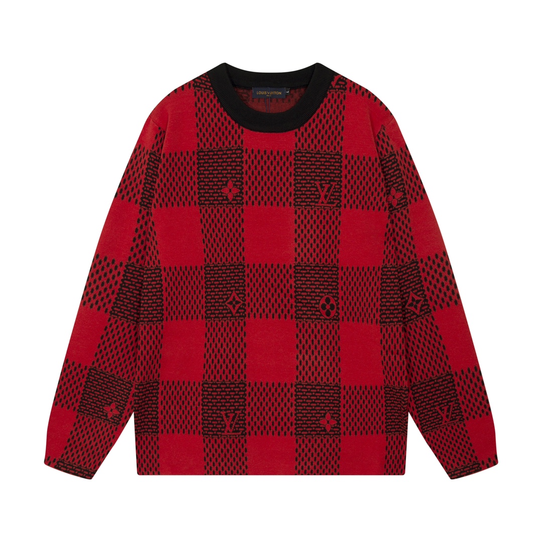 Cheap Louis Vuitton  Sweaters for Men in 216207, $55 USD- [IB216207] - Replica Louis Vuitton  Sweaters for Men