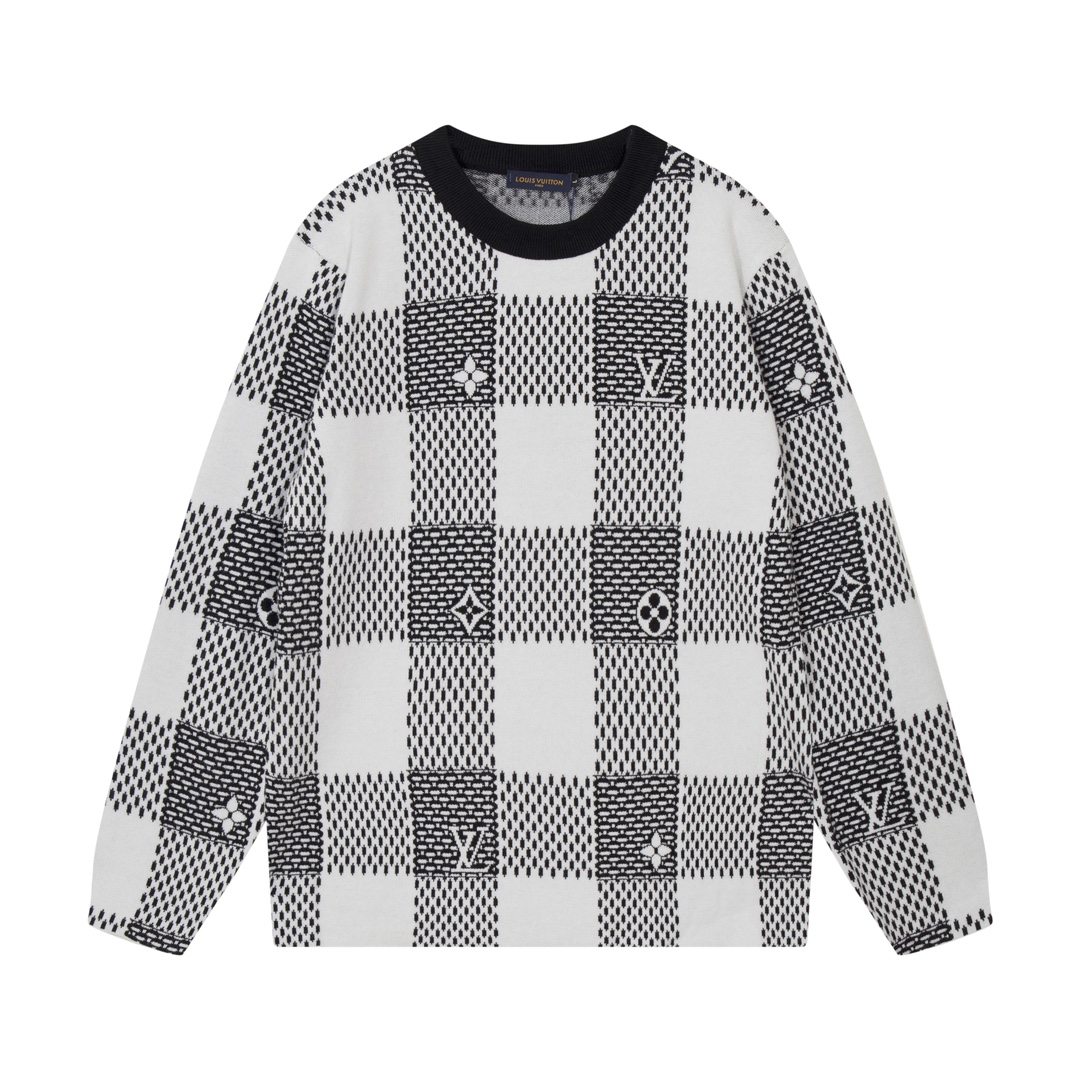 Cheap Louis Vuitton  Sweaters for Men in 216208, $55 USD- [IB216208] - Replica Louis Vuitton  Sweaters for Men