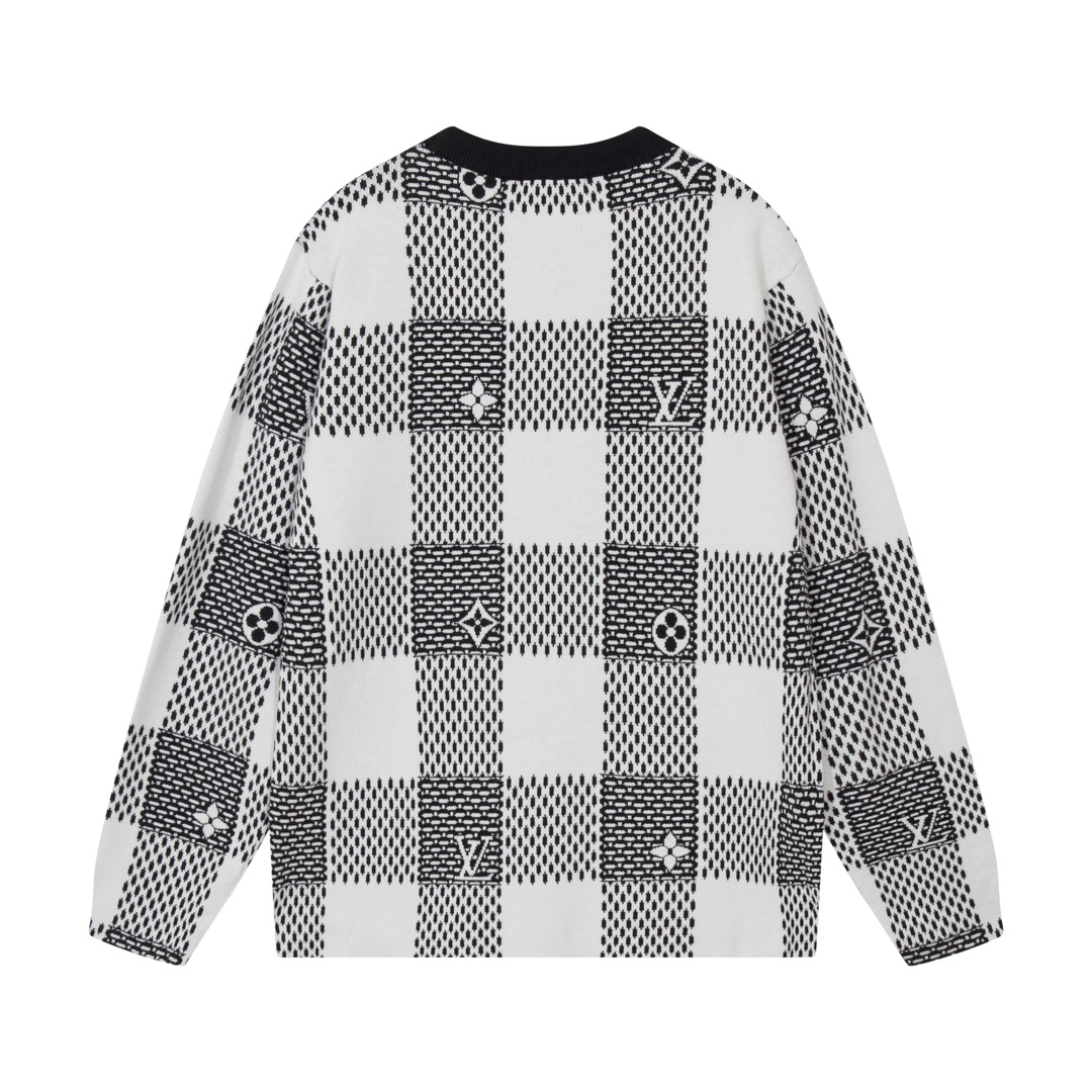 Cheap Louis Vuitton  Sweaters for Men in 216208, $55 USD- [IB216208] - Replica Louis Vuitton  Sweaters for Men