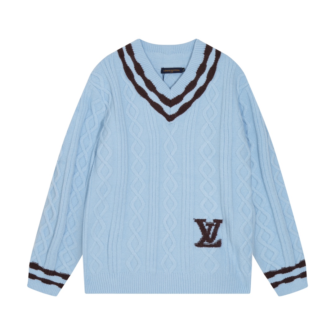 Cheap Louis Vuitton  Sweaters for Men in 216211, $55 USD- [IB216211] - Replica Louis Vuitton  Sweaters for Men