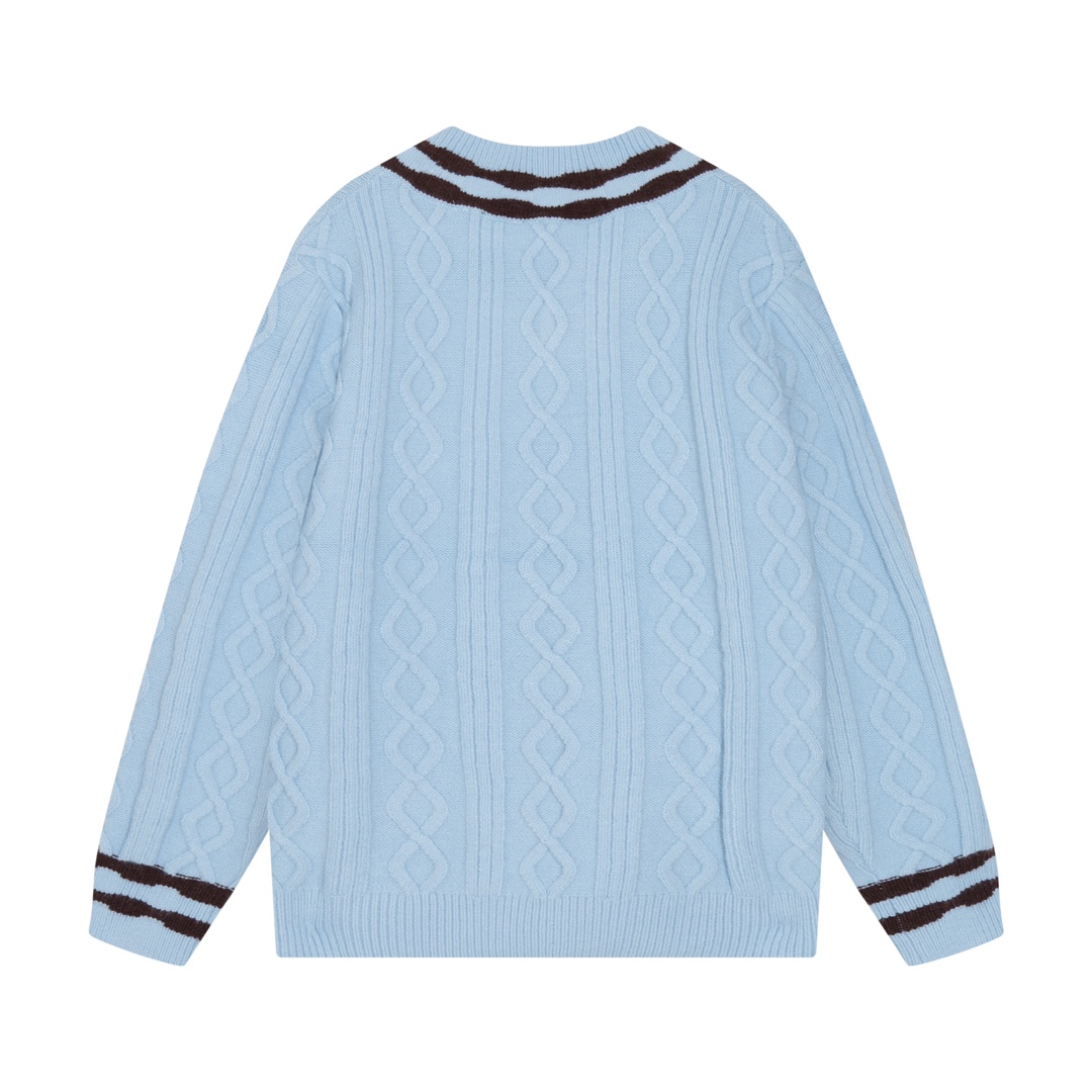 Cheap Louis Vuitton  Sweaters for Men in 216211, $55 USD- [IB216211] - Replica Louis Vuitton  Sweaters for Men