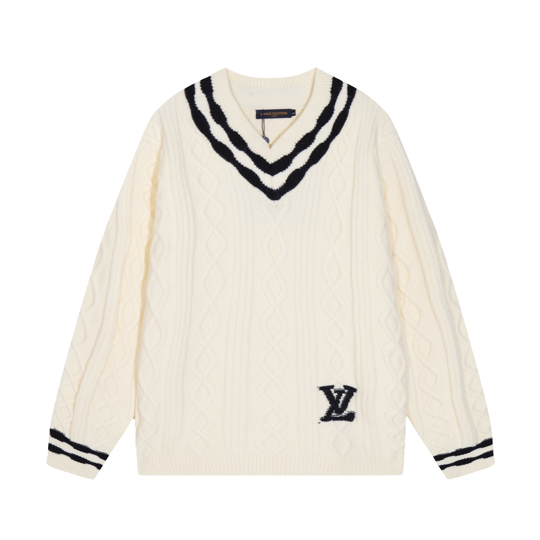 Cheap Louis Vuitton  Sweaters for Men in 216212, $55 USD- [IB216212] - Replica Louis Vuitton  Sweaters for Men