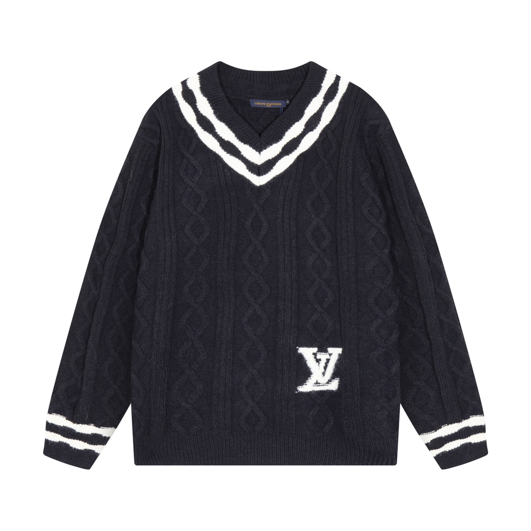 Cheap Louis Vuitton  Sweaters for Men in 216213, $55 USD- [IB216213] - Replica Louis Vuitton  Sweaters for Men