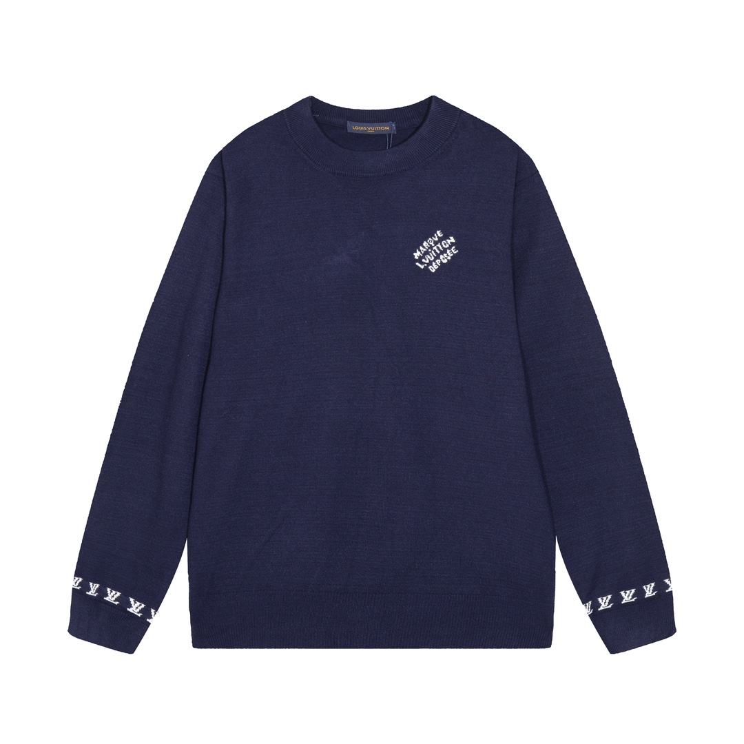 Cheap Louis Vuitton  Sweaters for Men in 216214, $55 USD- [IB216214] - Replica Louis Vuitton  Sweaters for Men