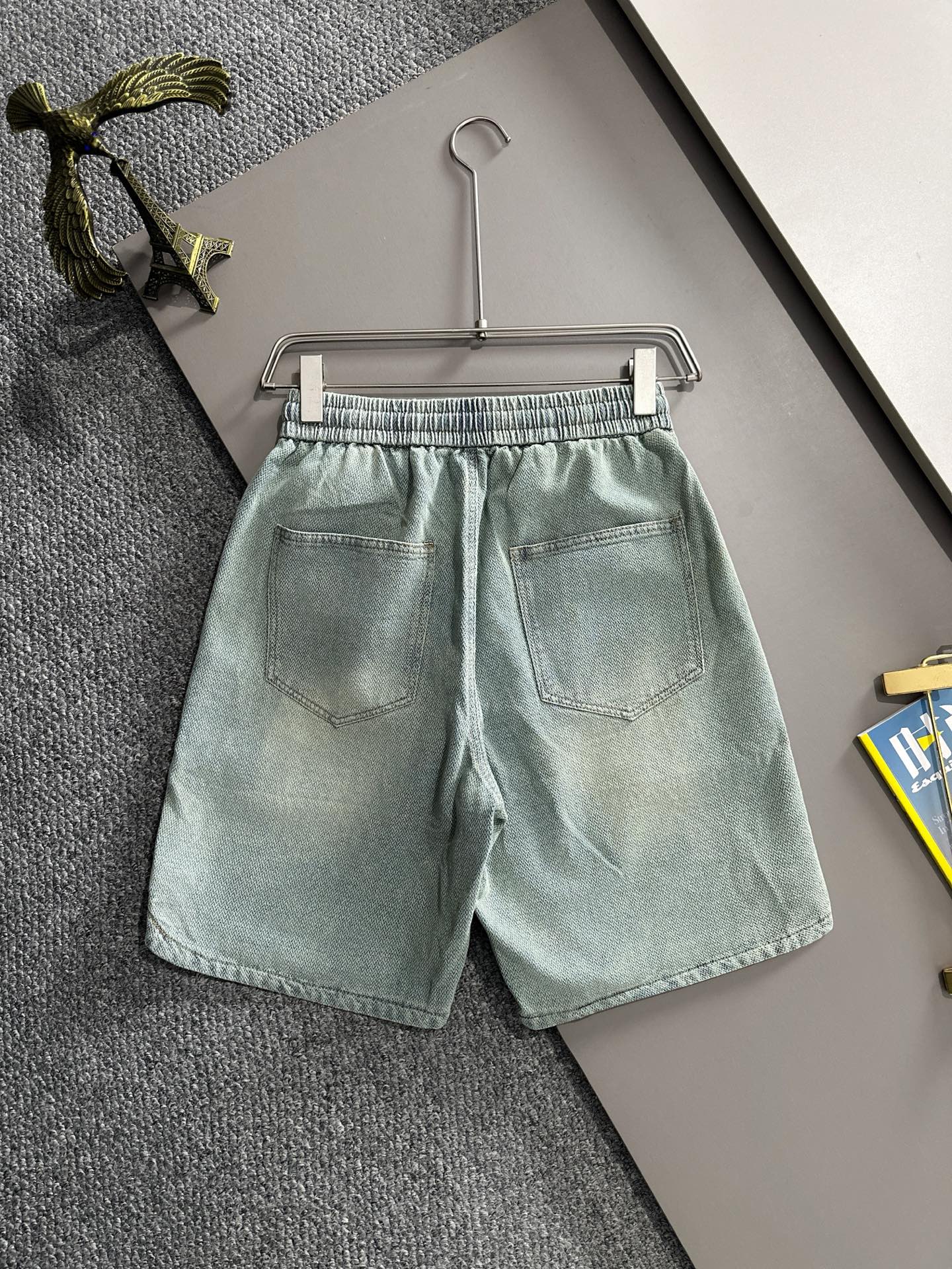 Cheap Louis Vuitton Short Jeans For Men in 216221, $55 USD- [IB216221] - Replica Louis Vuitton Short Jeans For Men