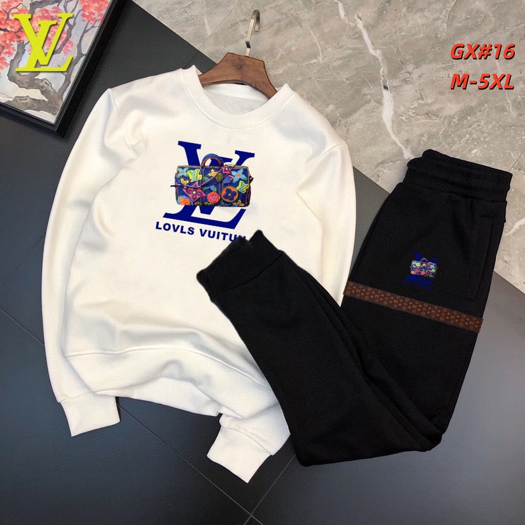 Cheap Louis Vuitton Tracksuits for Men in 216252, $70 USD- [IB216252] - Replica Louis Vuitton Tracksuits for Men