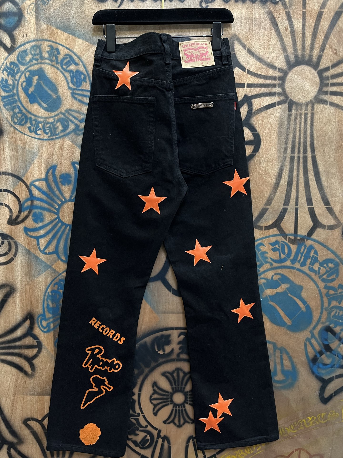 Cheap Chrome Hearts Jeans in 216321, $80 USD- [IB216321] - Replica Chrome Hearts Jeans
