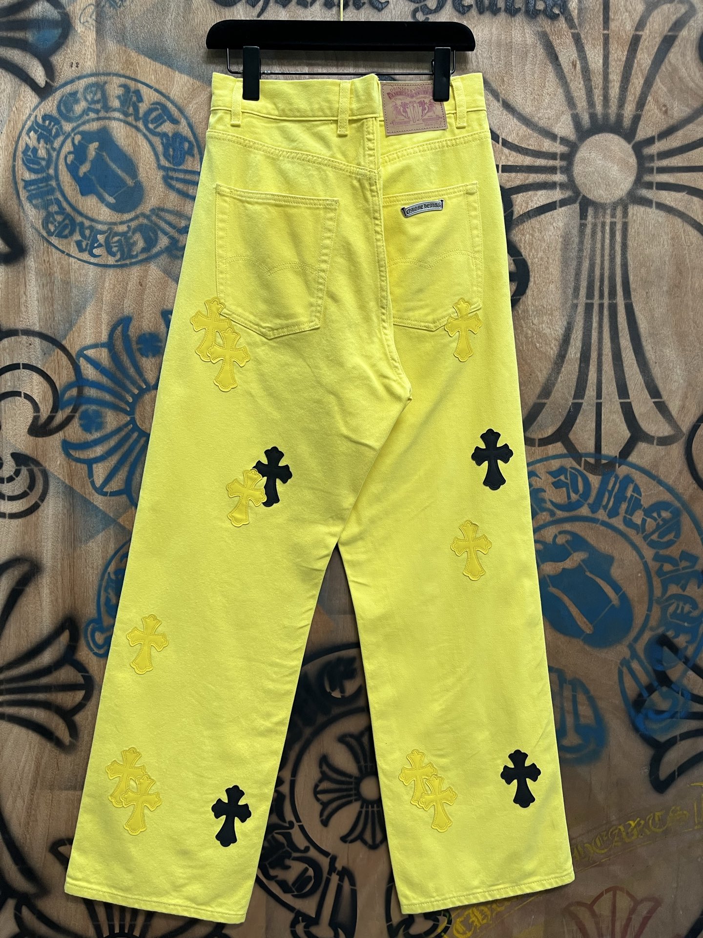 Cheap Chrome Hearts Jeans in 216391, $80 USD- [IB216391] - Replica Chrome Hearts Jeans