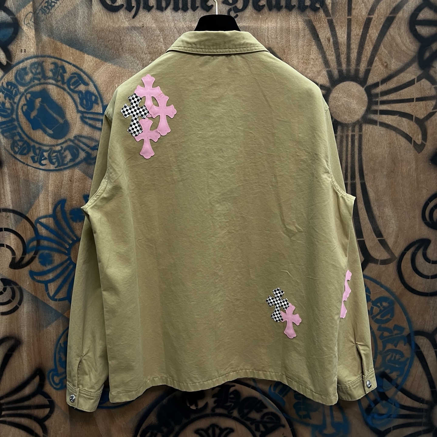 Cheap Chrome Hearts Jackets in 216401, $90 USD- [IB216401] - Replica Chrome Hearts Jackets