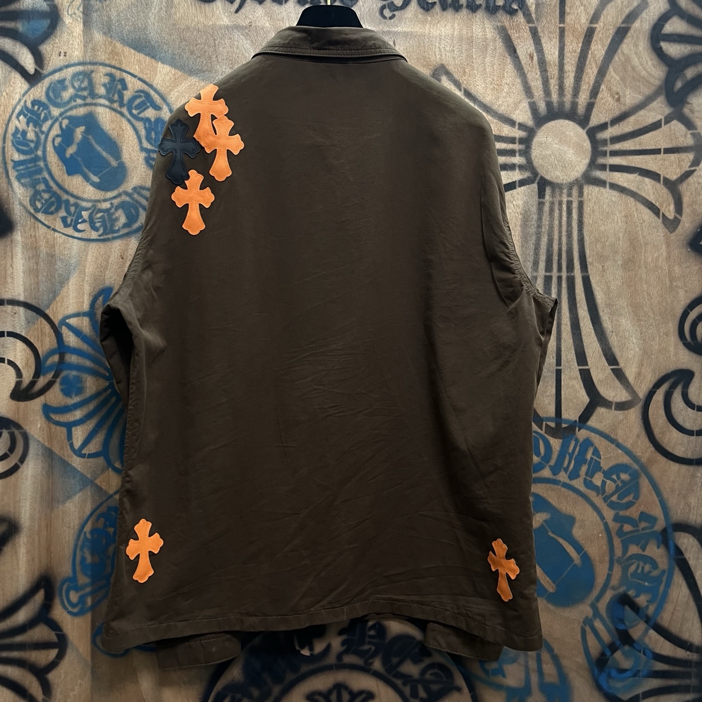 Cheap Chrome Hearts Jackets in 216407, $90 USD- [IB216407] - Replica Chrome Hearts Jackets