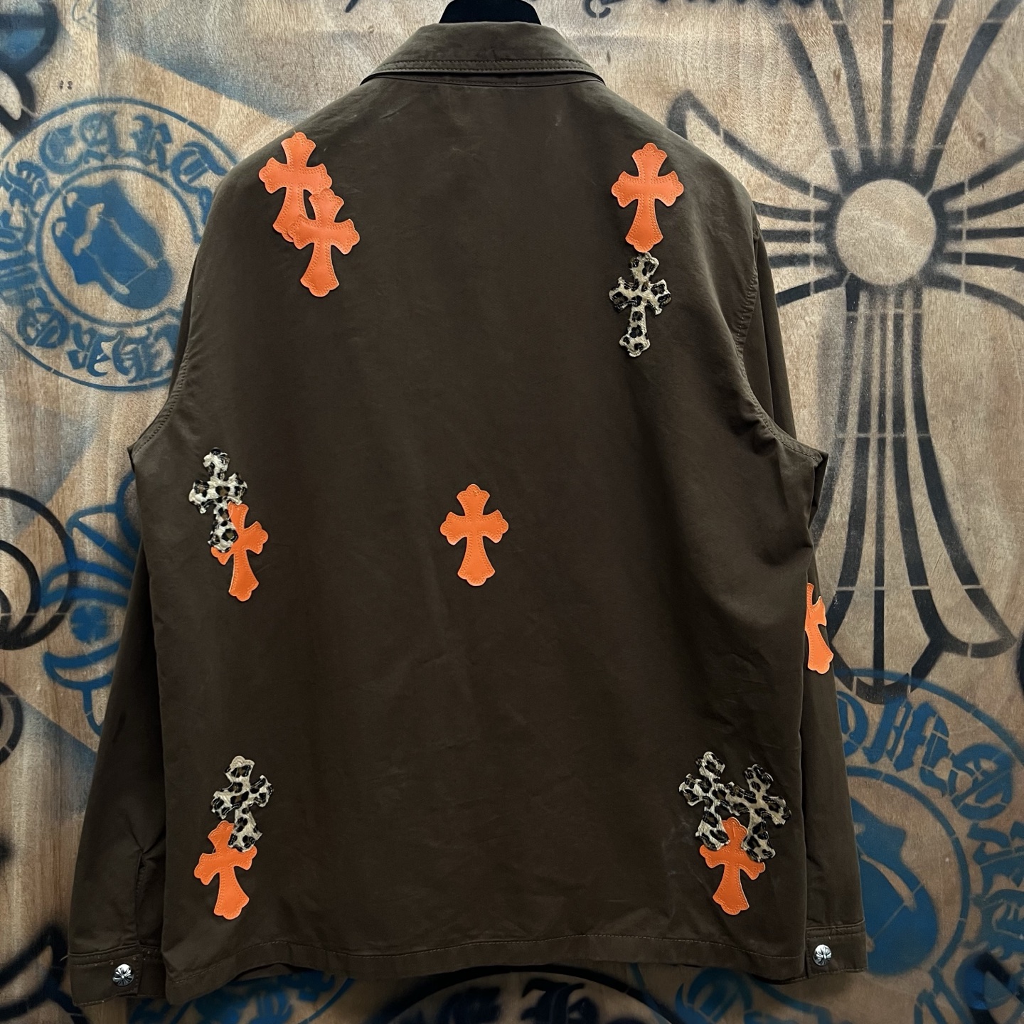 Cheap Chrome Hearts Jackets in 216408, $90 USD- [IB216408] - Replica Chrome Hearts Jackets