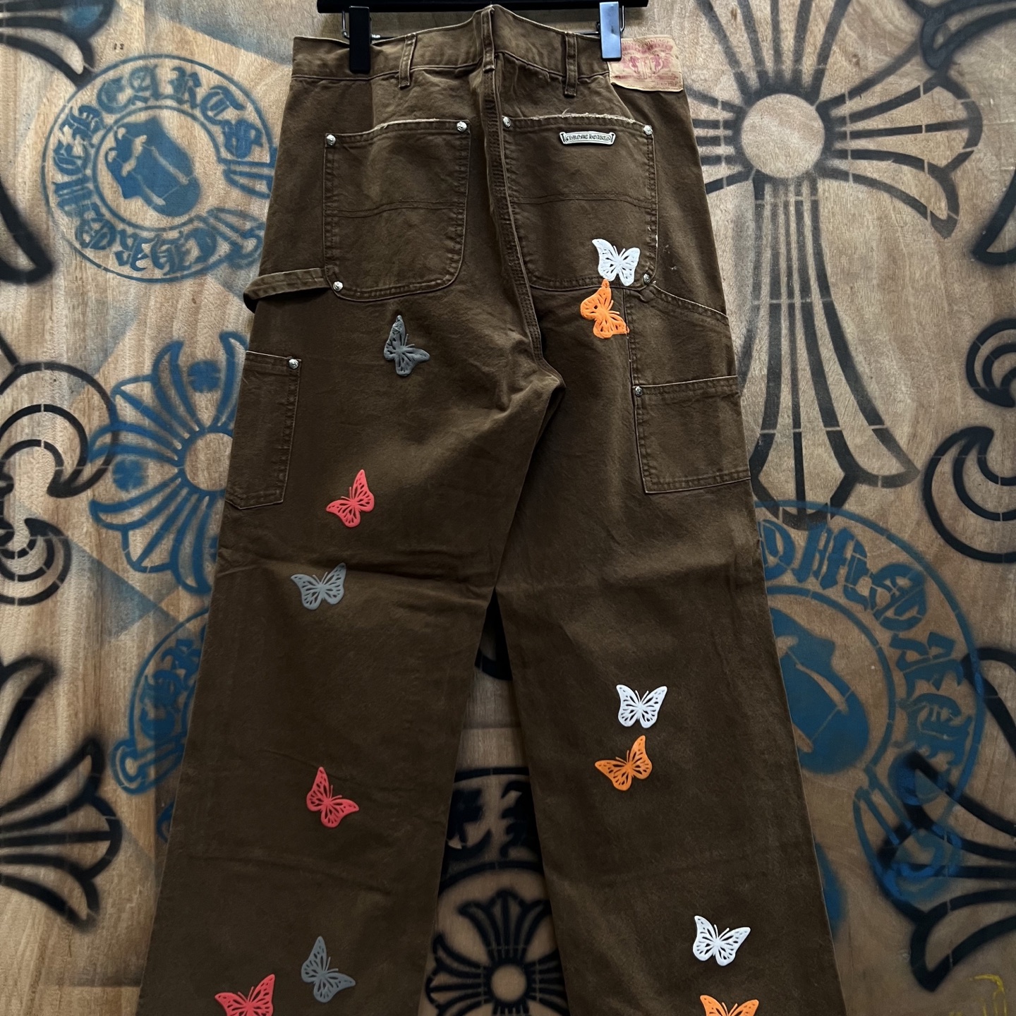 Cheap Chrome Hearts Jeans in 216427, $80 USD- [IB216427] - Replica Chrome Hearts Jeans