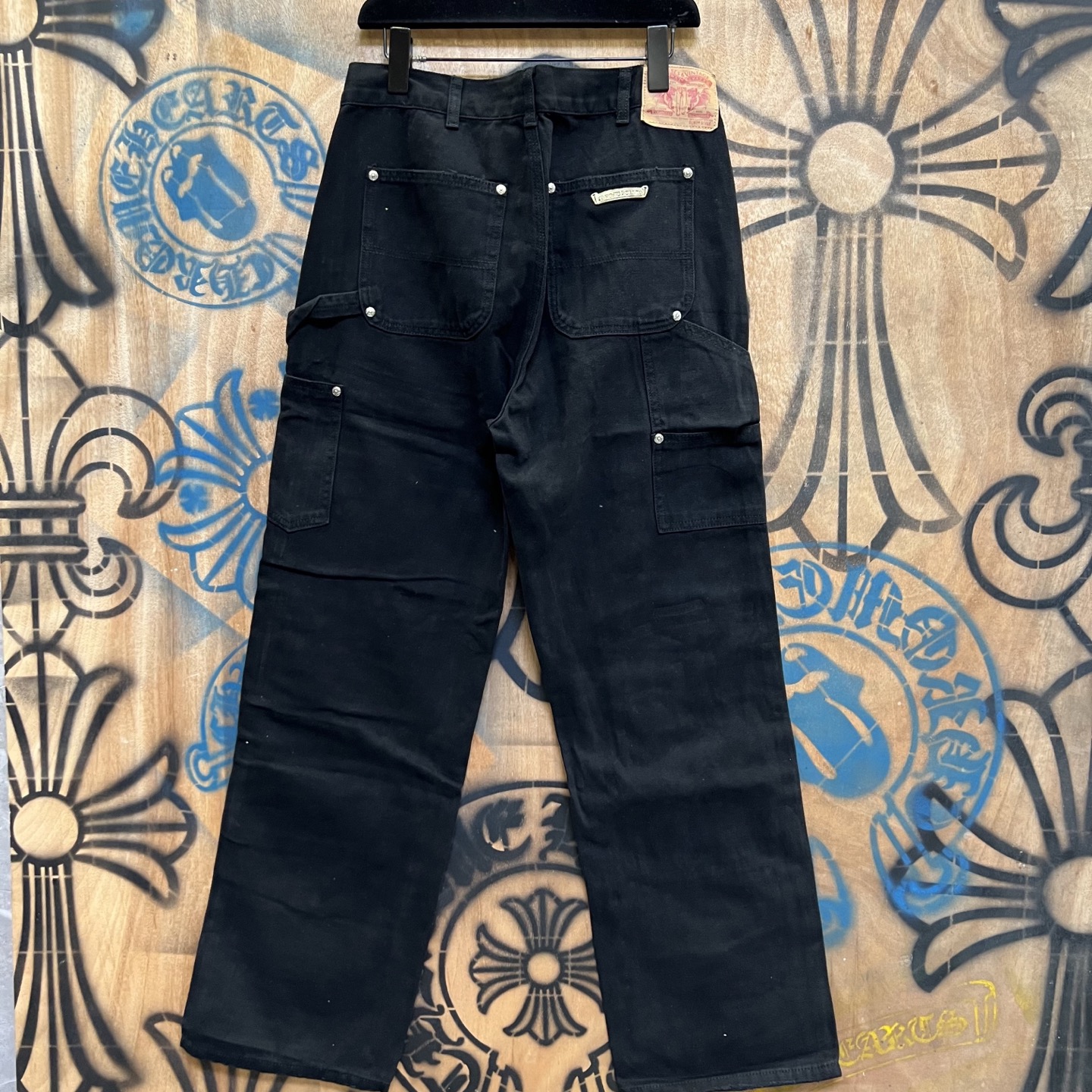 Cheap Chrome Hearts Jeans in 216440, $80 USD- [IB216440] - Replica Chrome Hearts Jeans