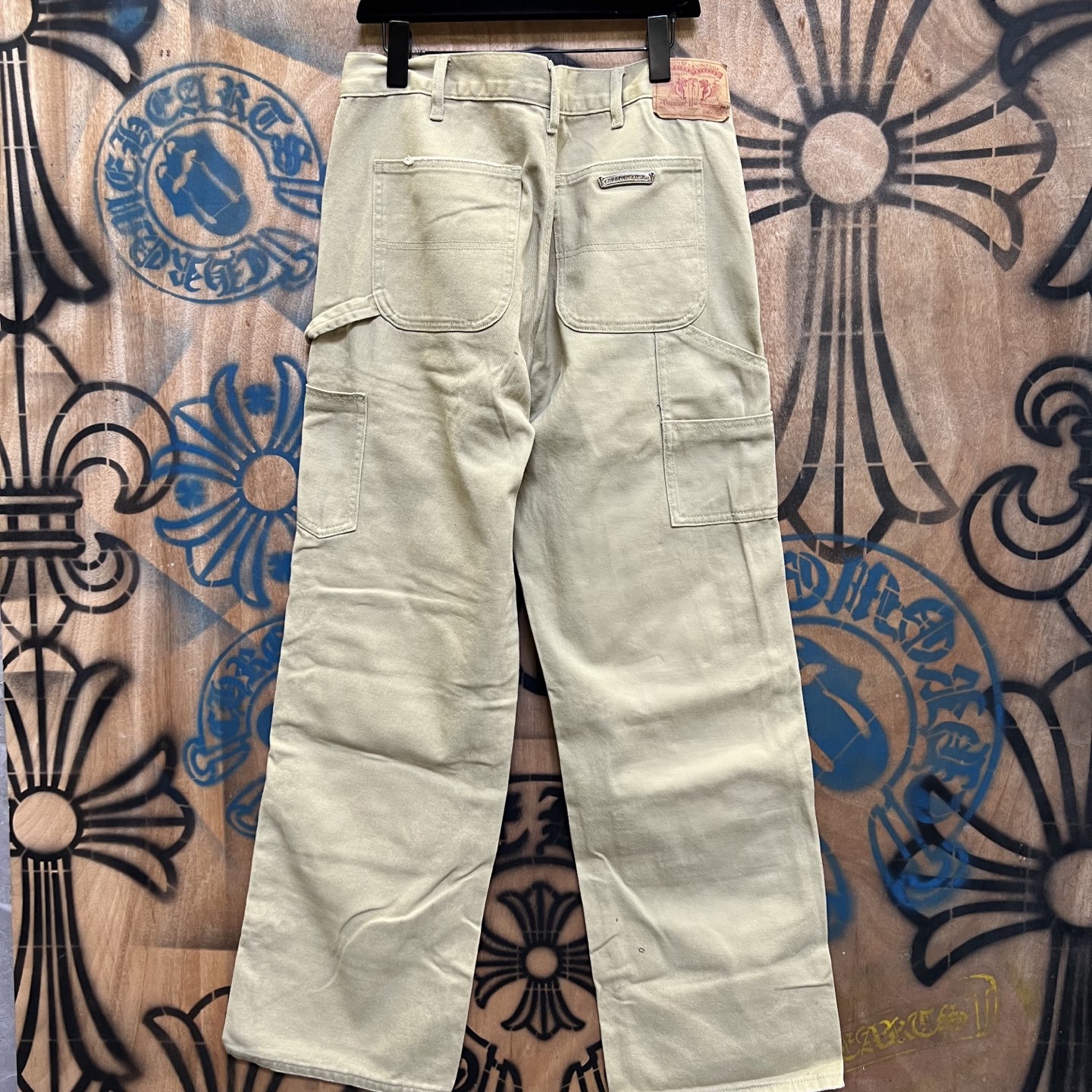 Cheap Chrome Hearts Jeans in 216441, $80 USD- [IB216441] - Replica Chrome Hearts Jeans