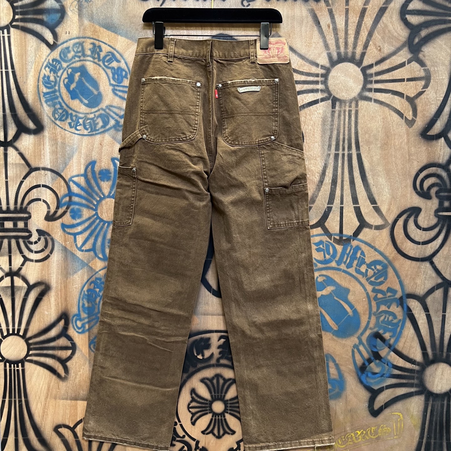 Cheap Chrome Hearts Jeans in 216442, $80 USD- [IB216442] - Replica Chrome Hearts Jeans