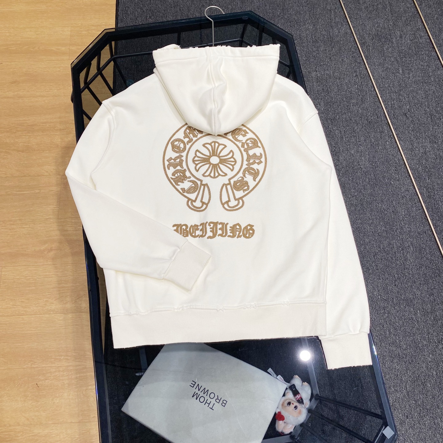 Cheap Chrome hearts Hoody in 216466, $55 USD- [IB216466] - Replica Chrome hearts Hoody