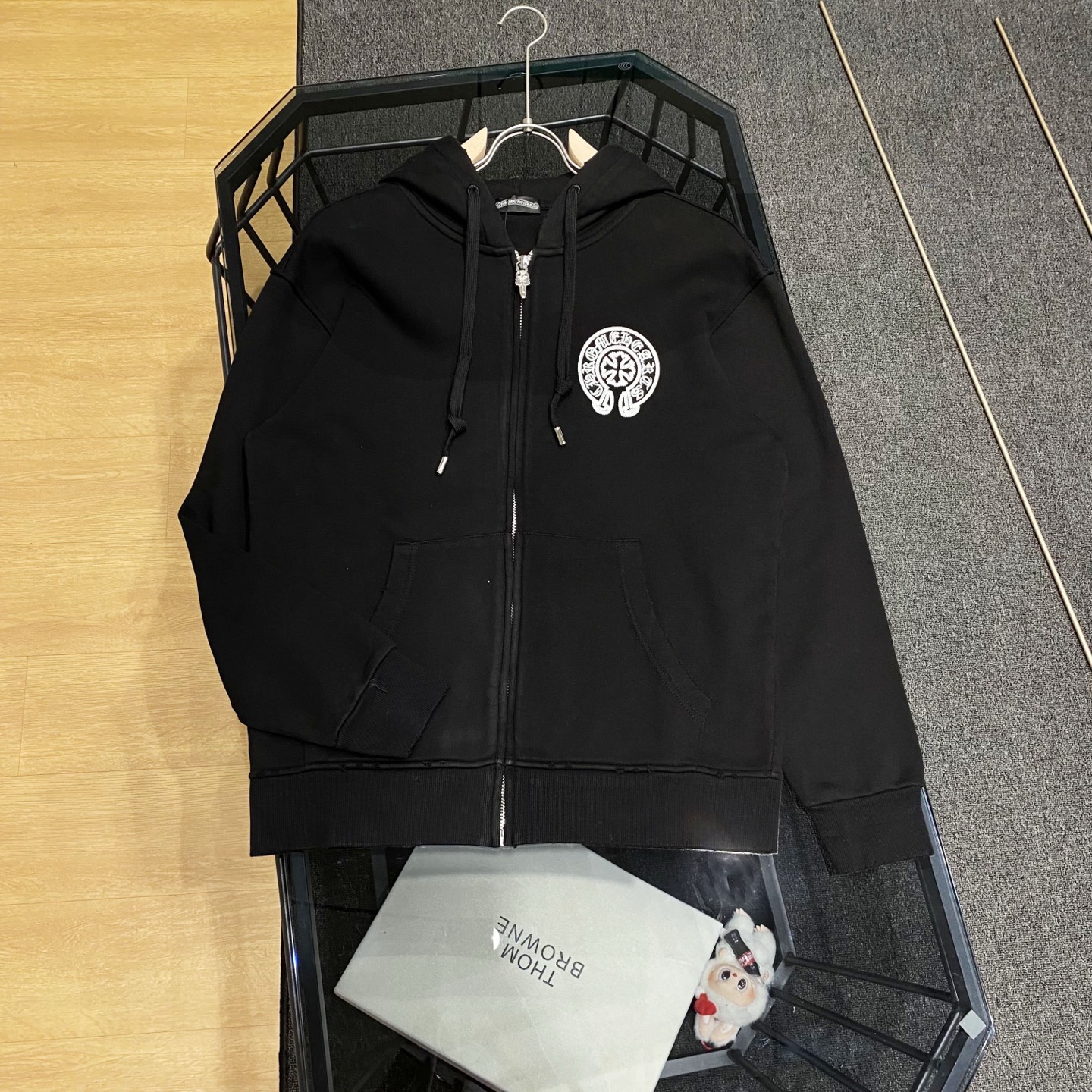 Cheap Chrome hearts Hoody in 216467, $55 USD- [IB216467] - Replica Chrome hearts Hoody