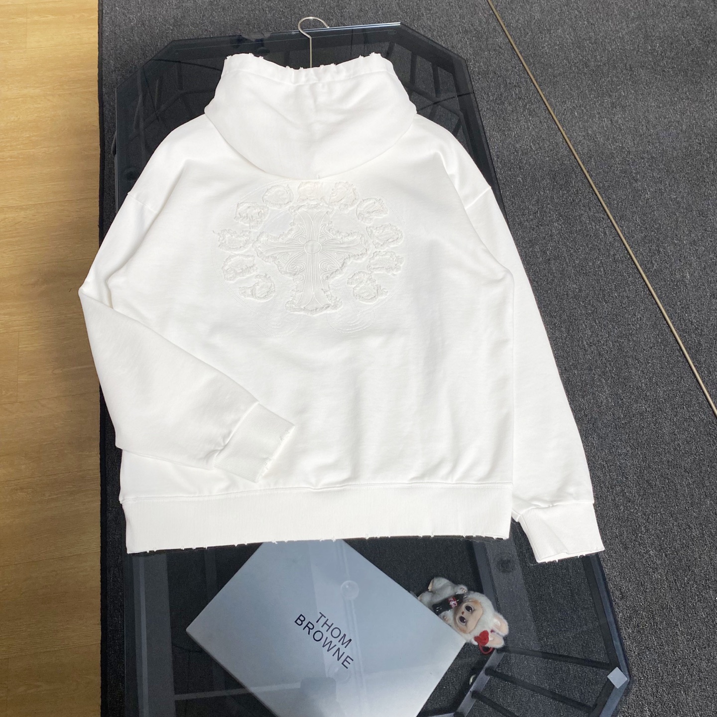 Cheap Chrome hearts Hoody in 216468, $55 USD- [IB216468] - Replica Chrome hearts Hoody