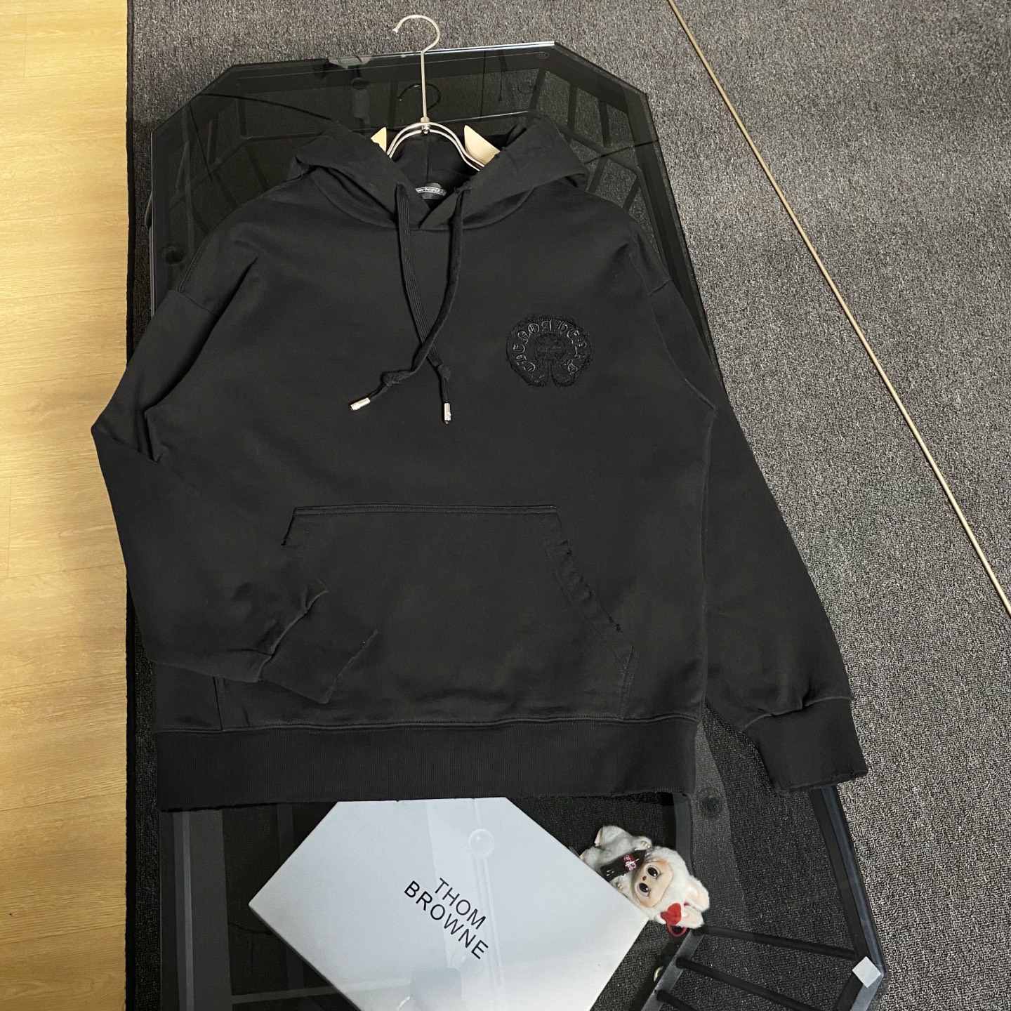 Cheap Chrome hearts Hoody in 216469, $55 USD- [IB216469] - Replica Chrome hearts Hoody