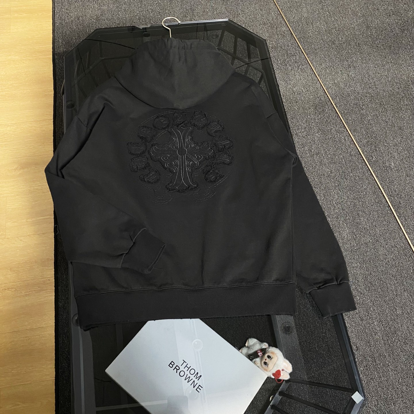 Cheap Chrome hearts Hoody in 216469, $55 USD- [IB216469] - Replica Chrome hearts Hoody