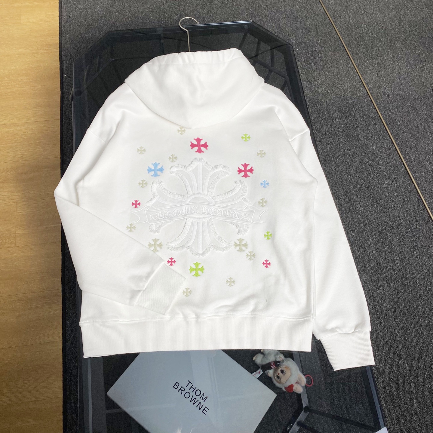 Cheap Chrome hearts Hoody in 216470, $55 USD- [IB216470] - Replica Chrome hearts Hoody
