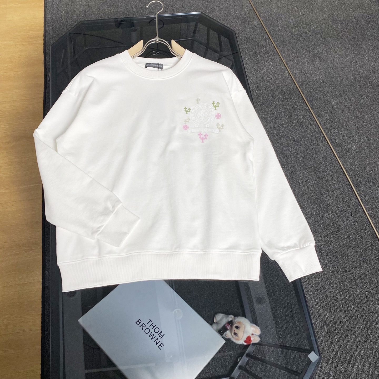 Cheap Chrome hearts Hoody in 216472, $55 USD- [IB216472] - Replica Chrome hearts Hoody