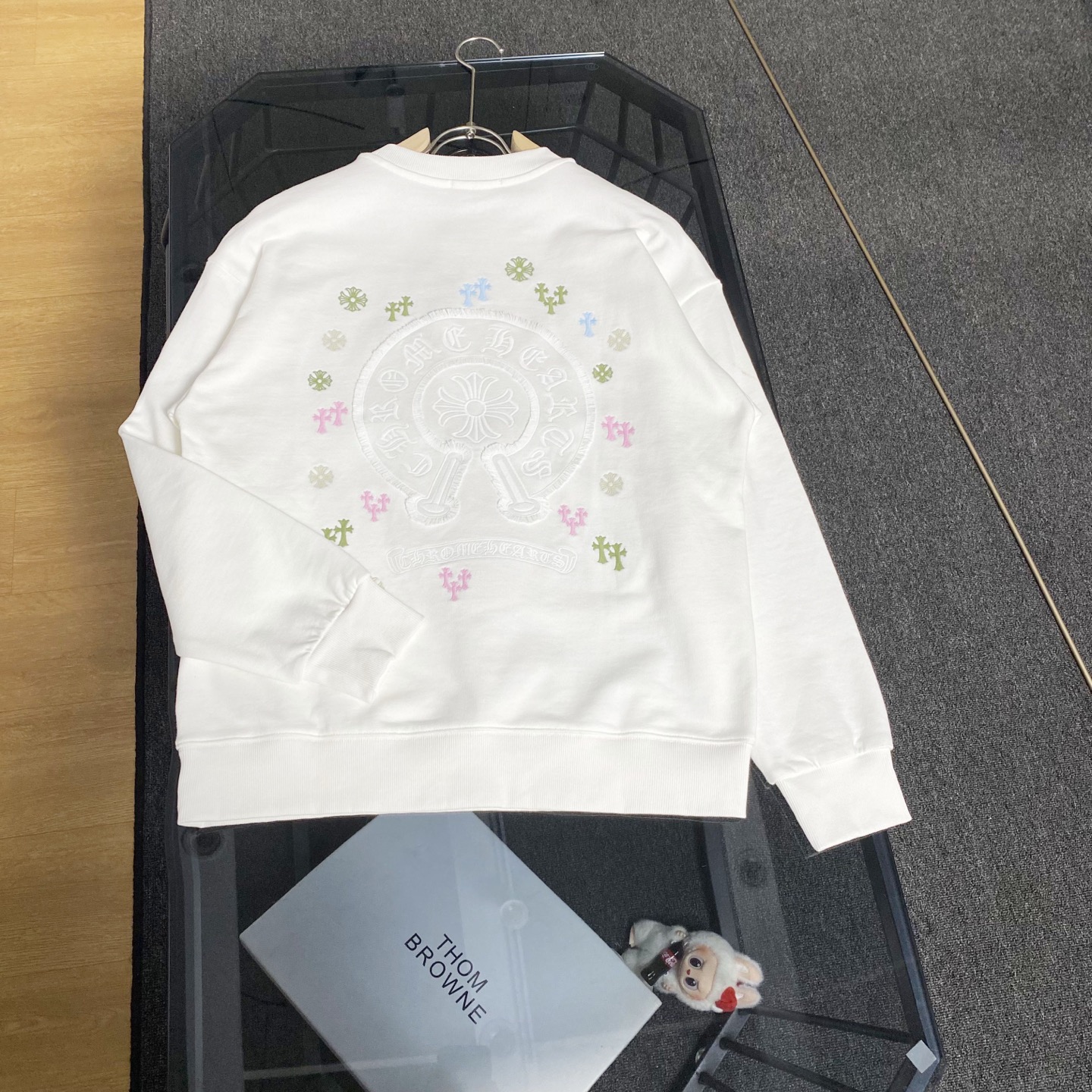 Cheap Chrome hearts Hoody in 216472, $55 USD- [IB216472] - Replica Chrome hearts Hoody