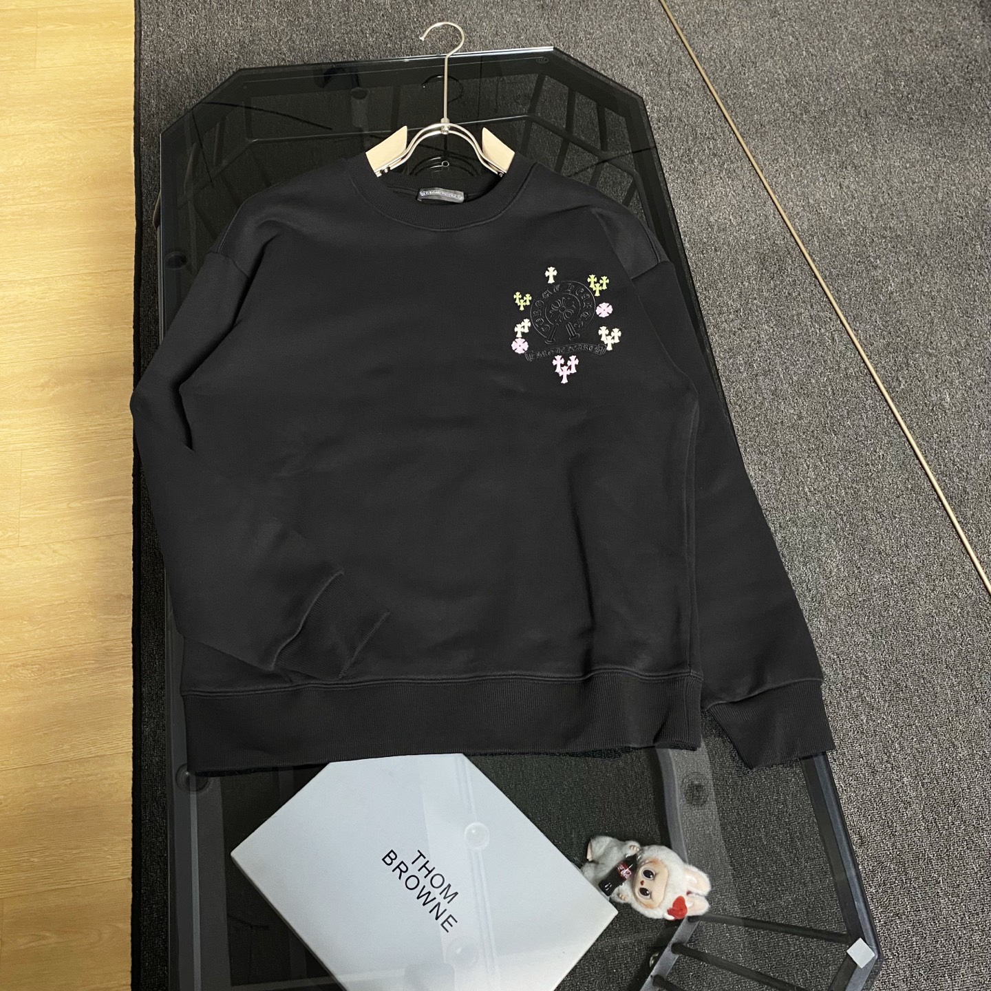 Cheap Chrome hearts Hoody in 216473, $55 USD- [IB216473] - Replica Chrome hearts Hoody