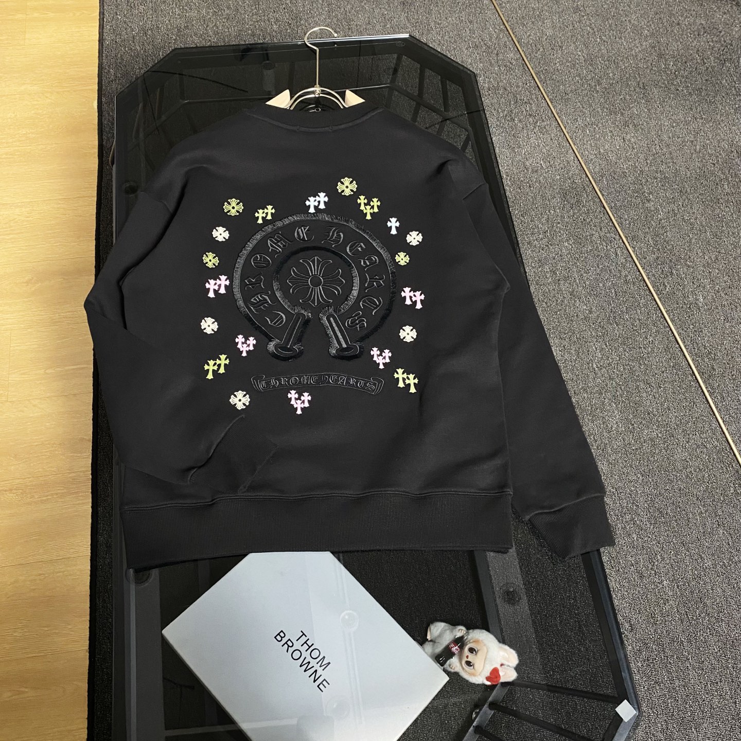 Cheap Chrome hearts Hoody in 216473, $55 USD- [IB216473] - Replica Chrome hearts Hoody