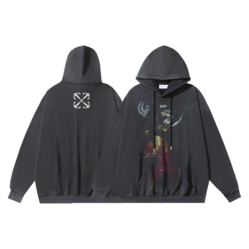 Cheap Off White Hoodies for Men in 216495, $50 USD- [IB216495] - Replica Off White Hoodies for Men
