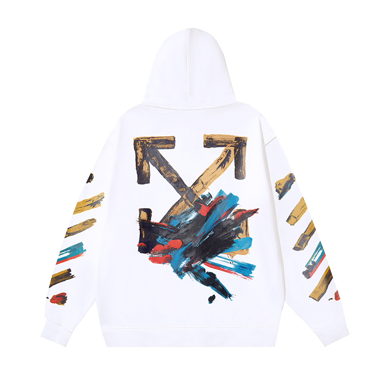 Cheap Off White Hoodies for Men in 216527, $45 USD- [IB216527] - Replica Off White Hoodies for Men