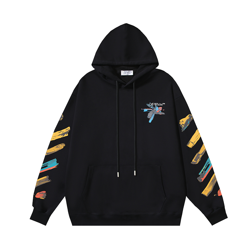 Cheap Off White Hoodies for Men in 216528, $45 USD- [IB216528] - Replica Off White Hoodies for Men