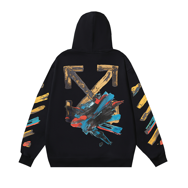 Cheap Off White Hoodies for Men in 216528, $45 USD- [IB216528] - Replica Off White Hoodies for Men