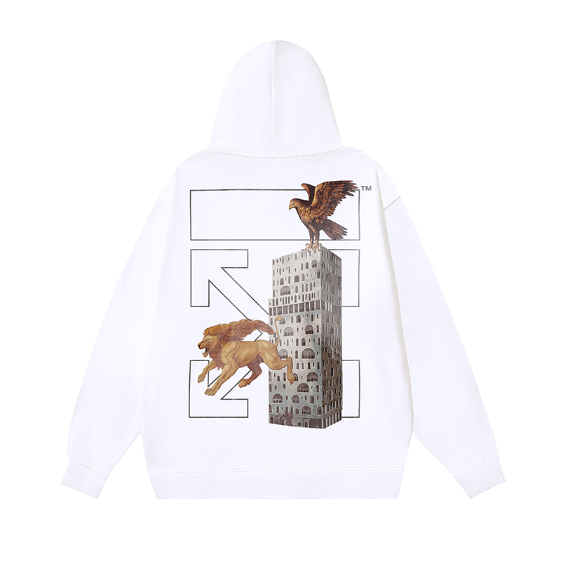 Cheap Off White Hoodies for Men in 216537, $45 USD- [IB216537] - Replica Off White Hoodies for Men