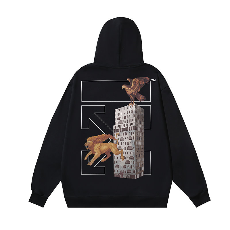 Cheap Off White Hoodies for Men in 216538, $45 USD- [IB216538] - Replica Off White Hoodies for Men