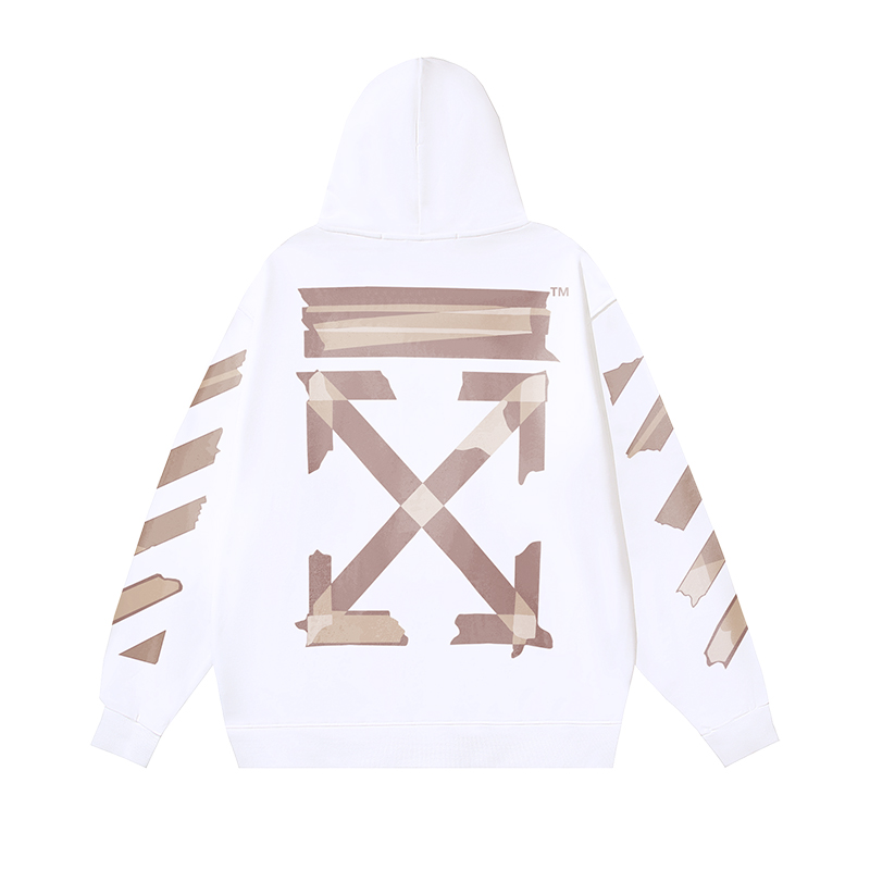 Cheap Off White Hoodies for Men in 216543, $45 USD- [IB216543] - Replica Off White Hoodies for Men