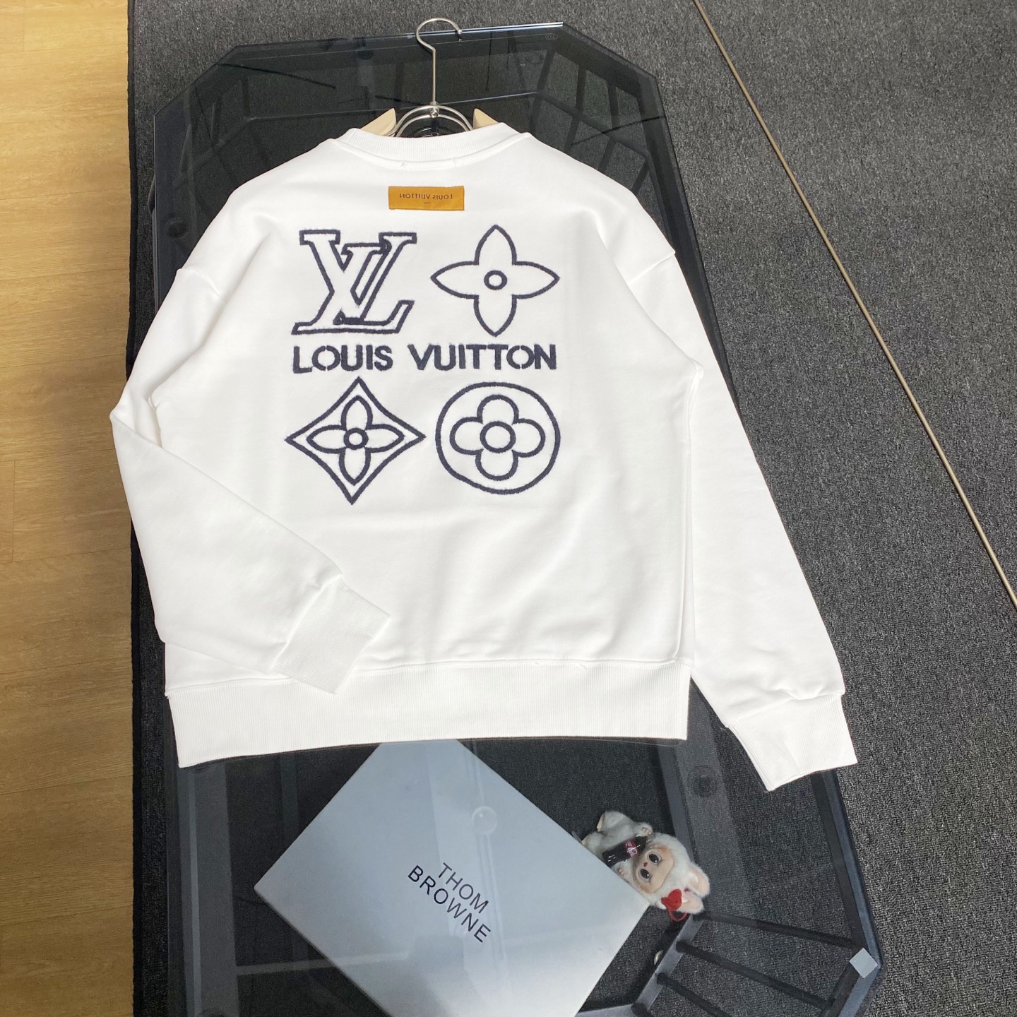 Cheap Louis Vuitton Hoodies for Men in 216552, $50 USD- [IB216552] - Replica Louis Vuitton Hoodies for Men