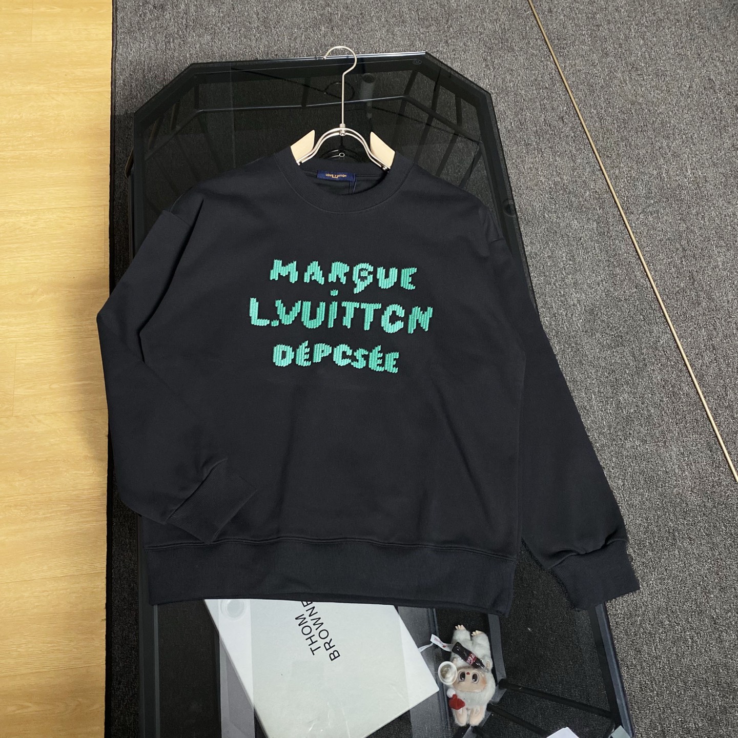 Cheap Louis Vuitton Hoodies for Men in 216556, $50 USD- [IB216556] - Replica Louis Vuitton Hoodies for Men