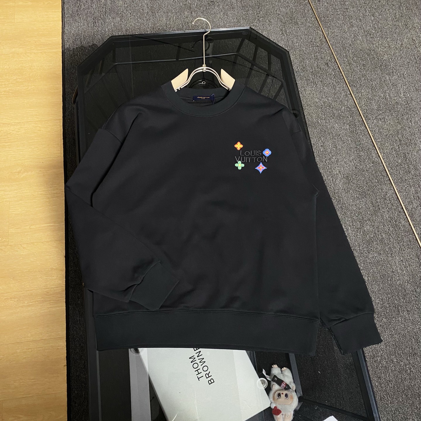 Cheap Louis Vuitton Hoodies for Men in 216566, $50 USD- [IB216566] - Replica Louis Vuitton Hoodies for Men